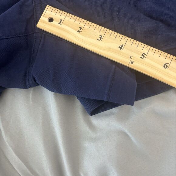 Lane Bryant Navy Chino Girlfriend Shorts 22 - Picture 10 of 11